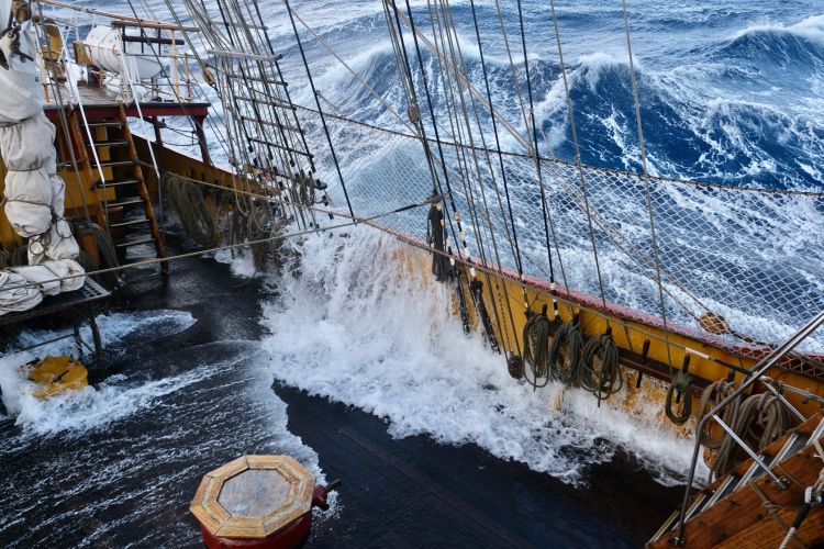Captain Janke Kingma by Patrick Rohner Cape Horn Rounding 2024