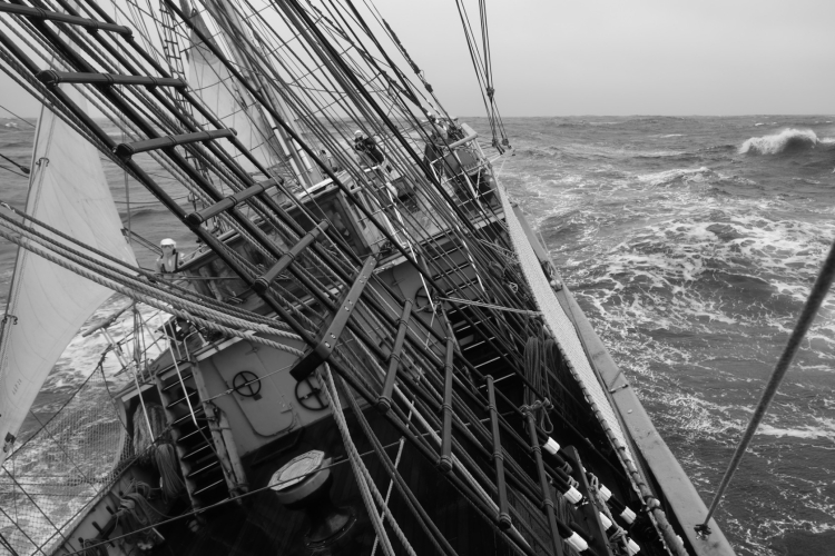 Captain Janke Kingma by Patrick Rohner Cape Horn Rounding 2024