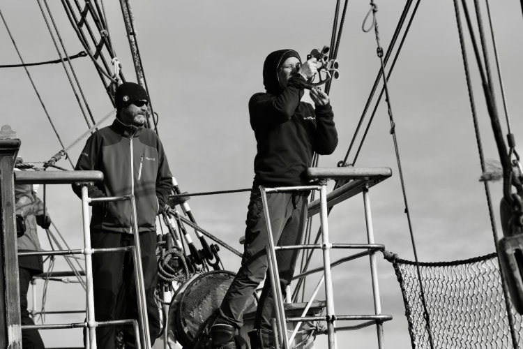 Captain Janke Kingma by Patrick Rohner Cape Horn Rounding 2024