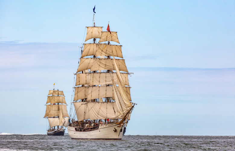 Valery Vasilevskiy, STI Bark EUROPA Sail Parade