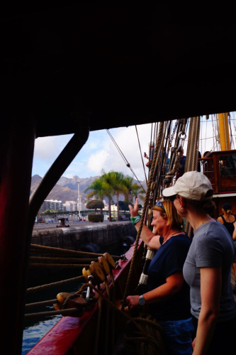 Abigail Smyth Ocean Crossing from Tenerife to Piriapolis 2025 in port Santa Cruz