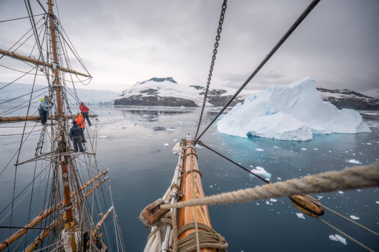Bark EUROPA Gerlache Strait Trinity/Spert Islands, Mikkelsen harbour and Cierva Cove by Jordi Plana Morales