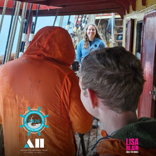 Bark EUROPA - Our Inspiring Explorers™ have now left port 