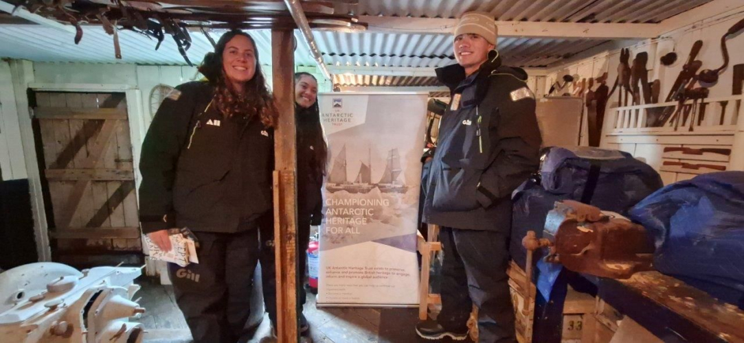 Port Lockroy NZAHT Bark EUROPA