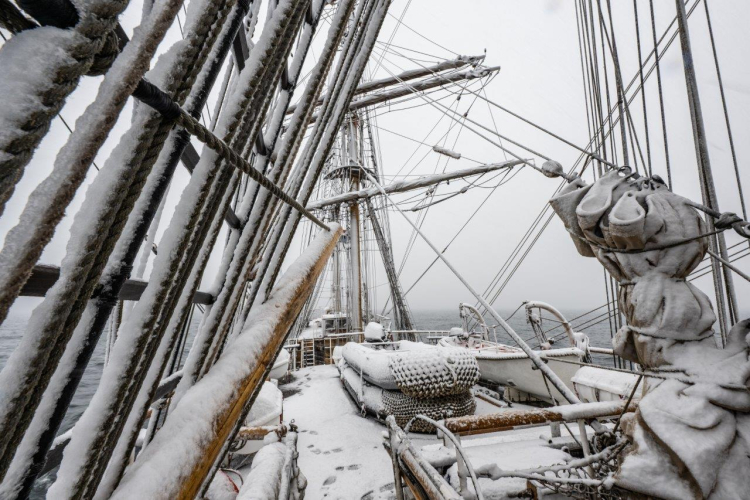 Zodiac cruise at Spert/Trinity Islands channels and icebergs by Jordi Plana Morales Bark EUROPA