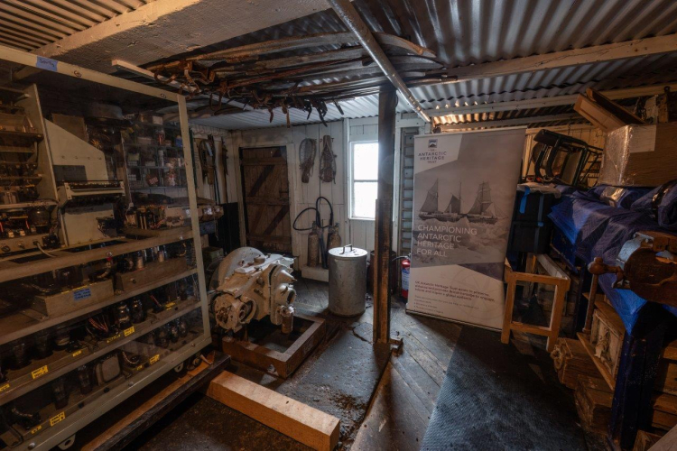 A rainy day in Antarctica