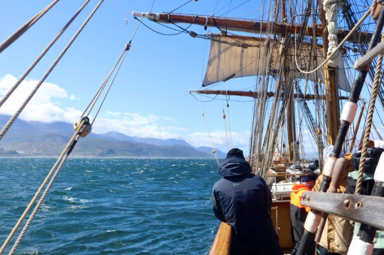 Departure day bark europa