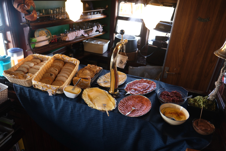 Meals on board Bark EUROPA