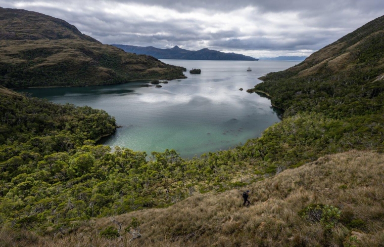 Magellan Straits Canal Gabriel and Seno Almirantazgo Chilean Channels Jordi Morales Bark EUROPA