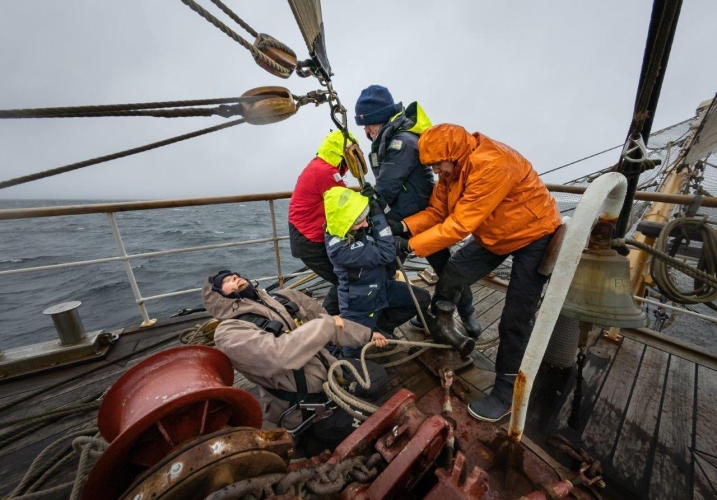 Magellan Straits Chilean Channels Bark EUROPA Jordi Plana Morales