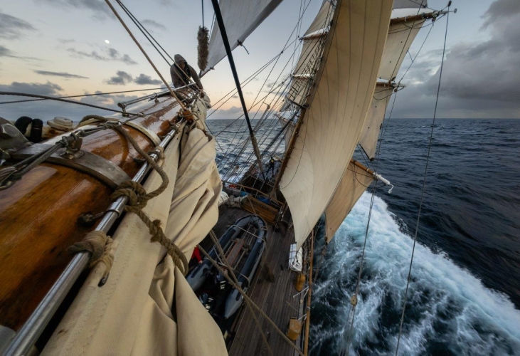 Sailing Chilean Channels Bark EUROPA