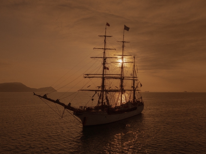 Sailing from Peru to the Galapagos by Joshua Vela-Fonseca