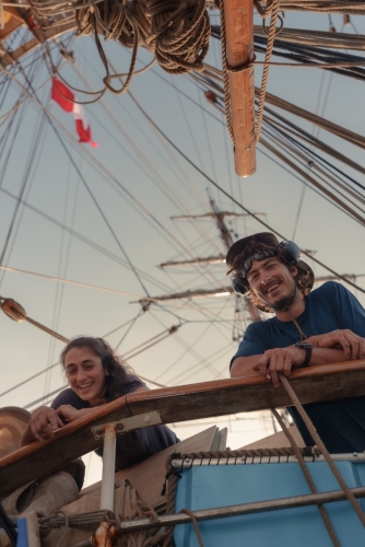 Sailing from Peru to the Galapagos by Joshua Vela-Fonseca