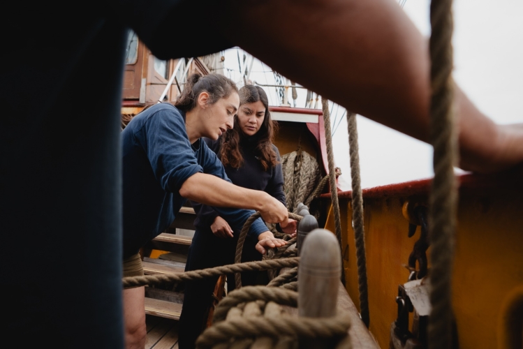 Sailing from Peru to the Galapagos by Joshua Vela-Fonseca