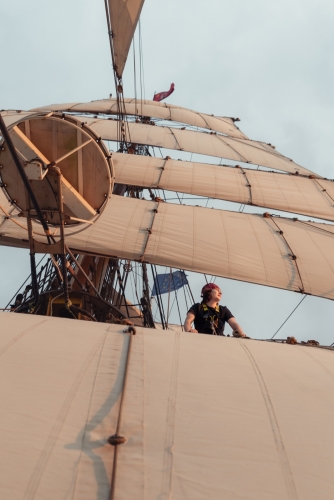 Sailing from Peru to the Galapagos by Joshua Vela-Fonseca