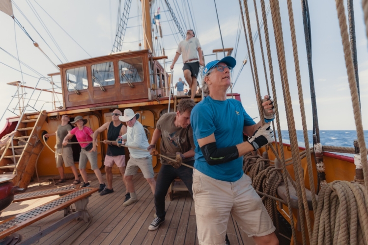 Sailing from Peru to the Galapagos - Joshua Vela-Fonseca