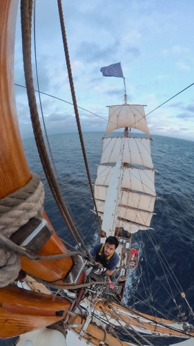 Sailing to the Galápagos by Joshua Vela-Fonseca