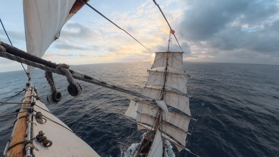 Sailing to the Galápagos by Joshua Vela-Fonseca