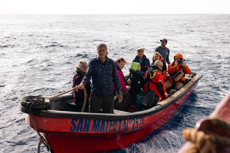 Bark EUROPA sailing from Easter Island Rapa Nui to Tahiti by Fraser Edward