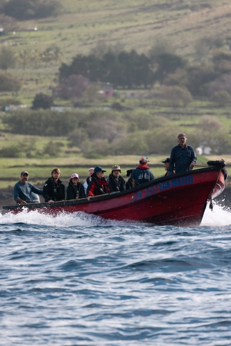 Bark EUROPA sailing from Easter Island Rapa Nui to Tahiti by Fraser Edward