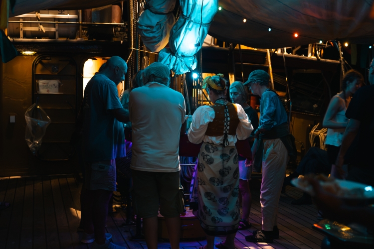 Bark EUROPA Fakarava Pacific Voyages Fraser Edwards
