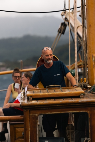 Bark EUROPA Raiatea by Fraser Edwards