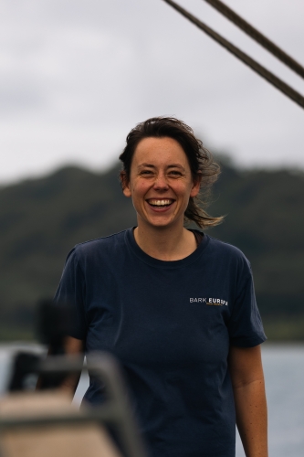 Bark EUROPA Raiatea by Fraser Edwards