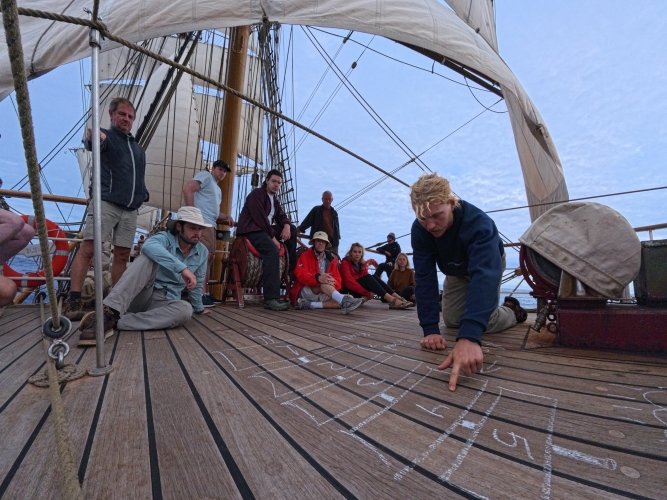 Familiarisations and sail training from Cook Islands to Tonga