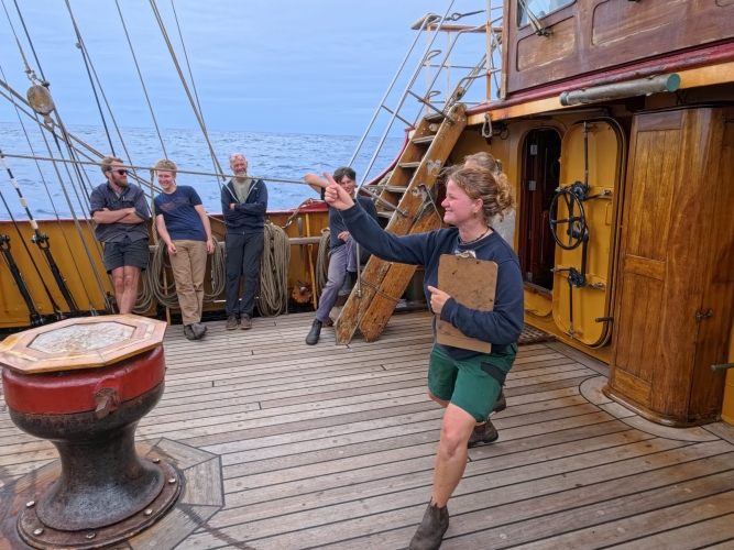 Crossing the date line