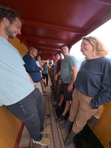 Crossing the date line