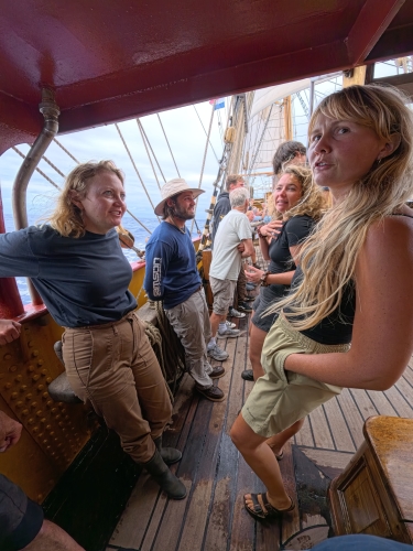 Crossing the date line