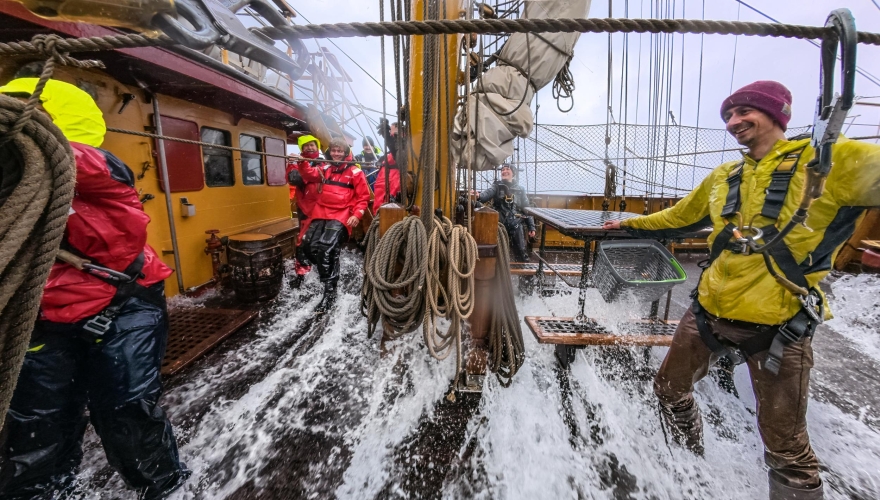 Cape Horn sailing by Jordi Plana Morales