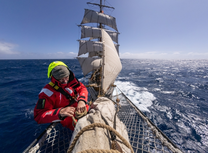 Sailing the cape horn rounding 2026