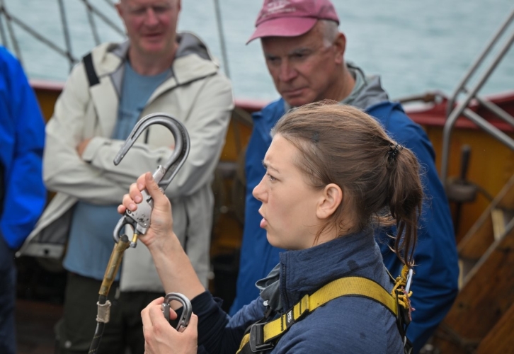 The start of the Cape Horn voyage