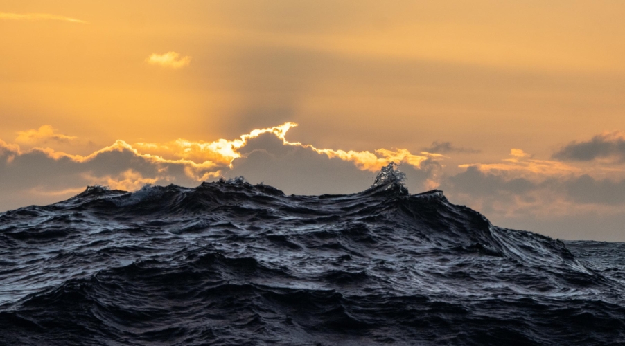 Sailing towards Cape Horn by Jordi Plana Morales