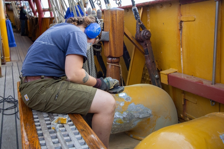Sailing from Tonga to Auckland Bark EUROPA