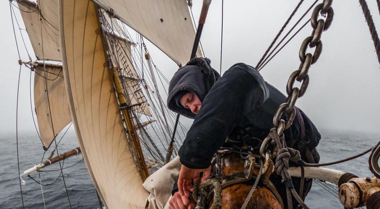 Hakon dealing with frozen gasket