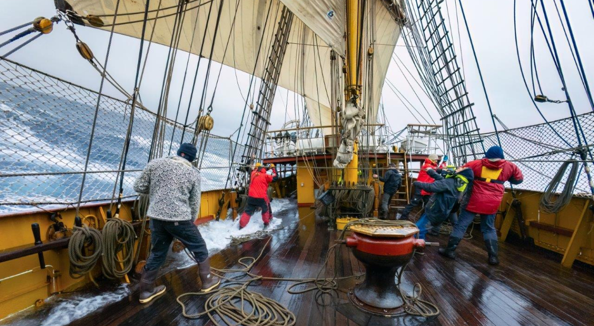 Bark EUROPA Drake Passage