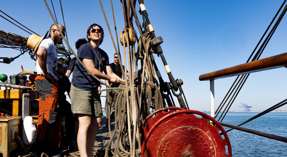 Leaving Walvisbay Namibia by Marretje
