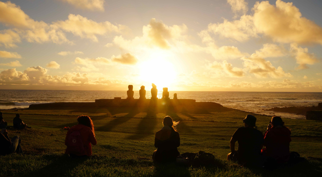 Rapa Nui sunset