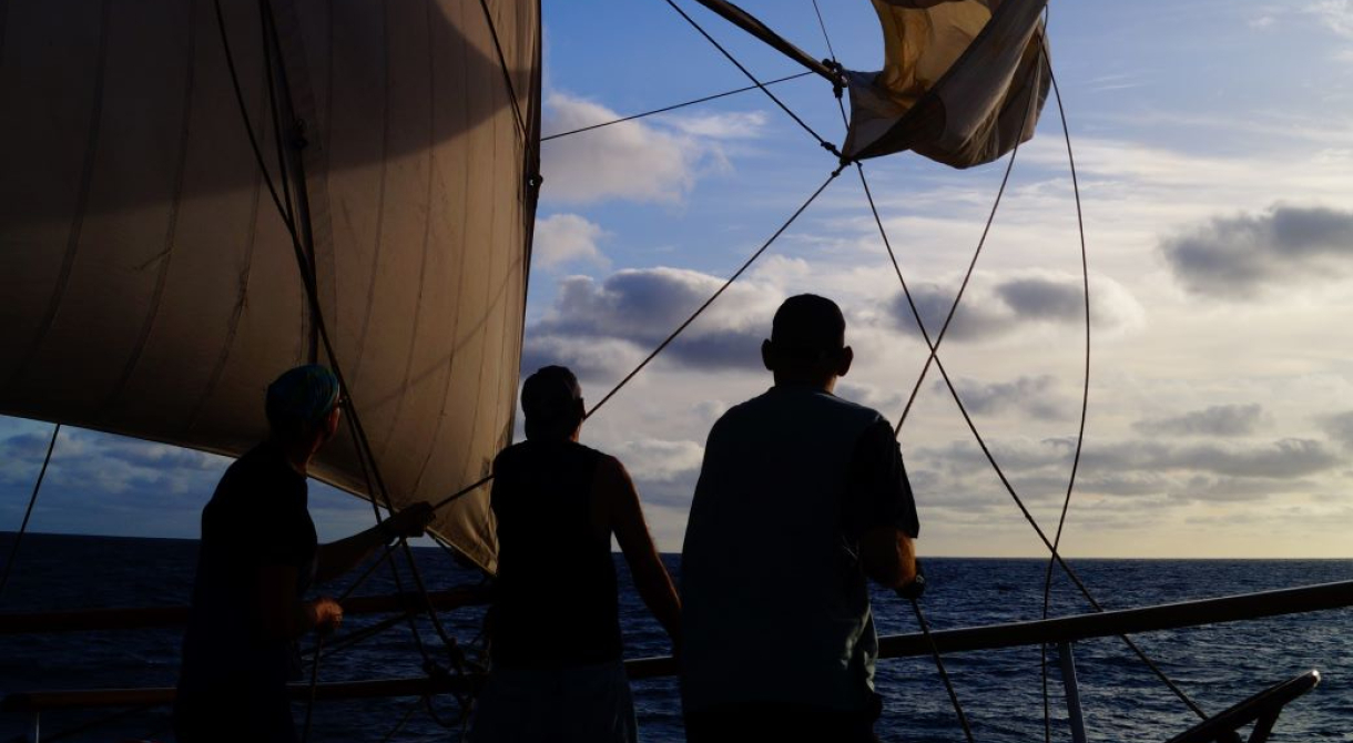 Stunsail setting by Abi Smyth