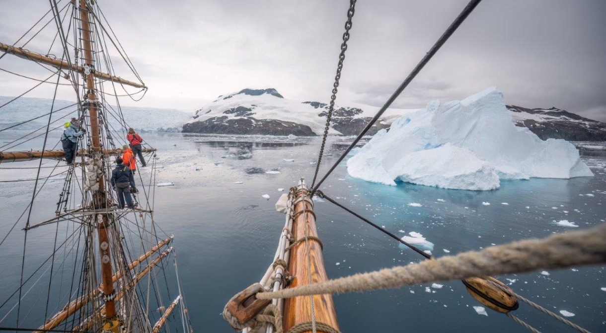 Bark EUROPA Gerlache Strait Trinity/Spert Islands, Mikkelsen harbour and Cierva Cove by Jordi Plana Morales