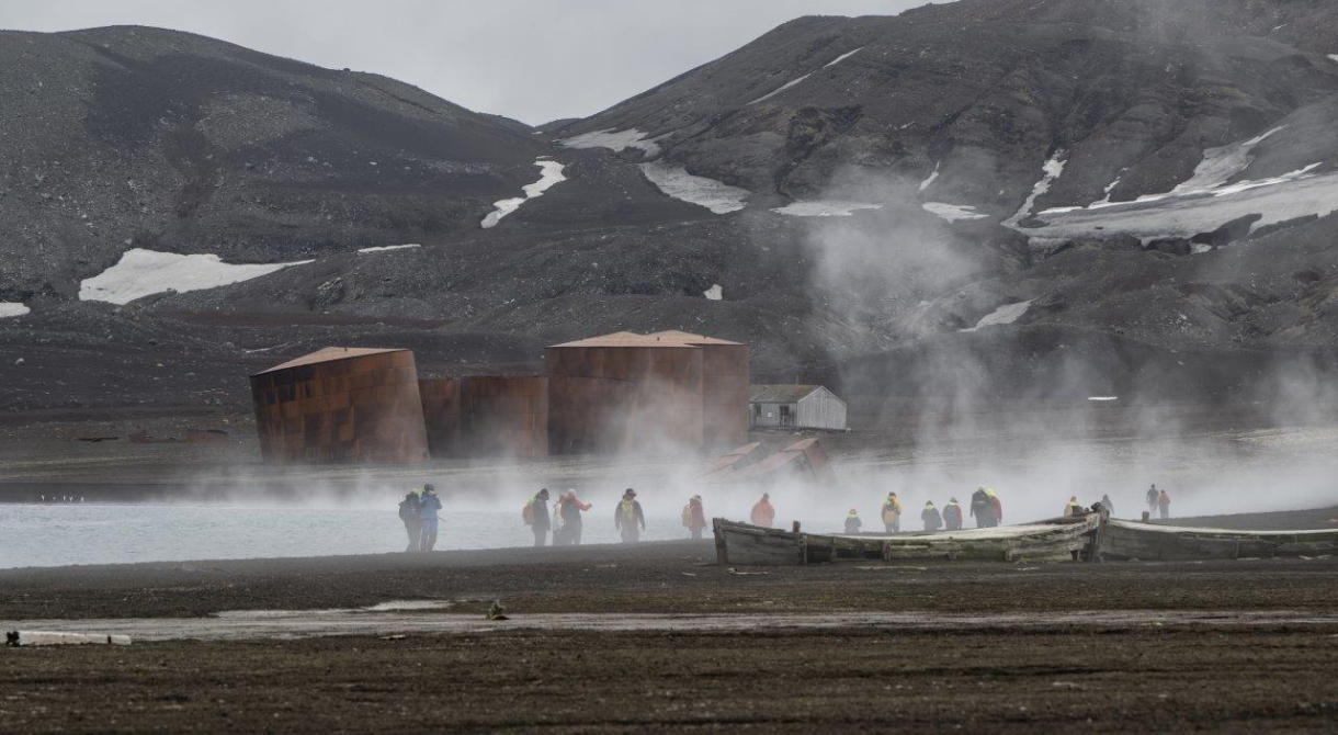 Bark EUROPA Deception Island Antarctic Peninsula Expedition by Jordi Plana Morales