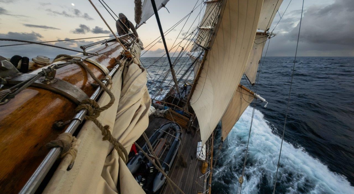 Sailing Chilean Channels Bark EUROPA
