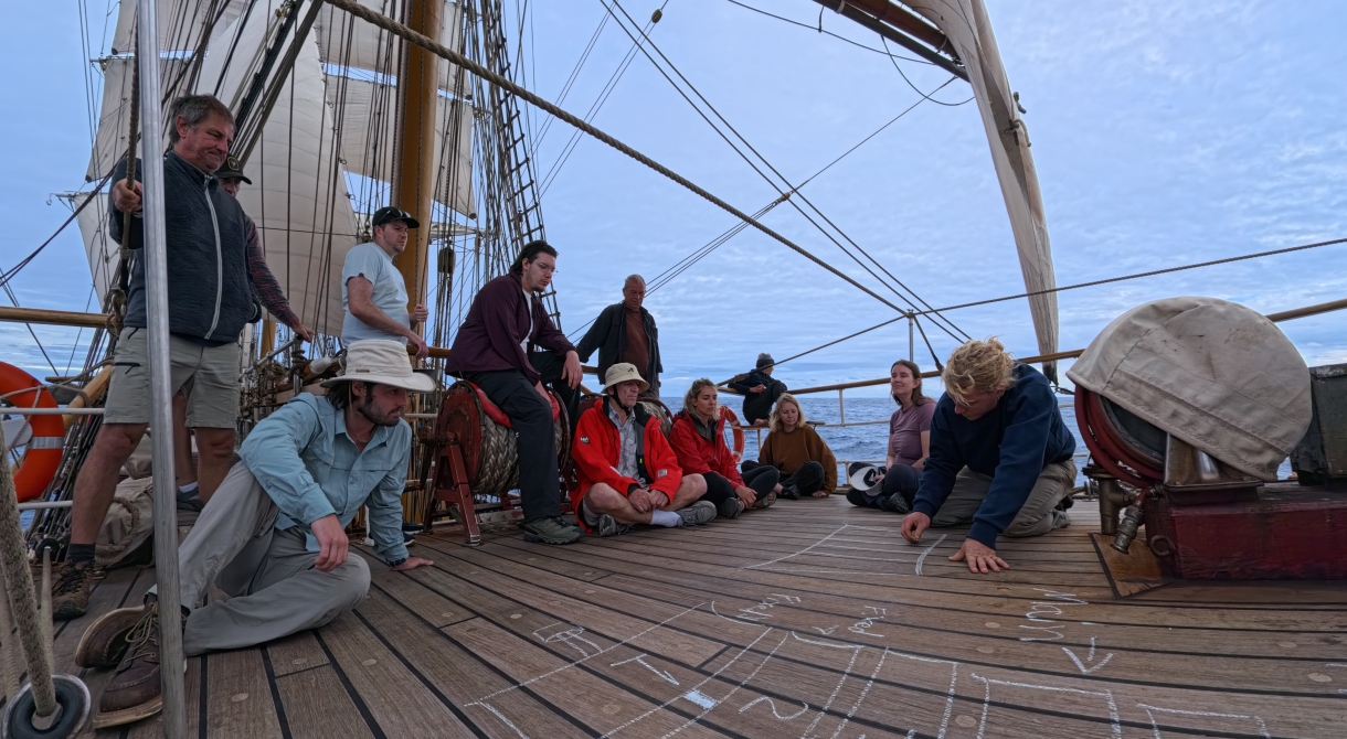 Familiarisations and sail training from Cook Islands to Tonga