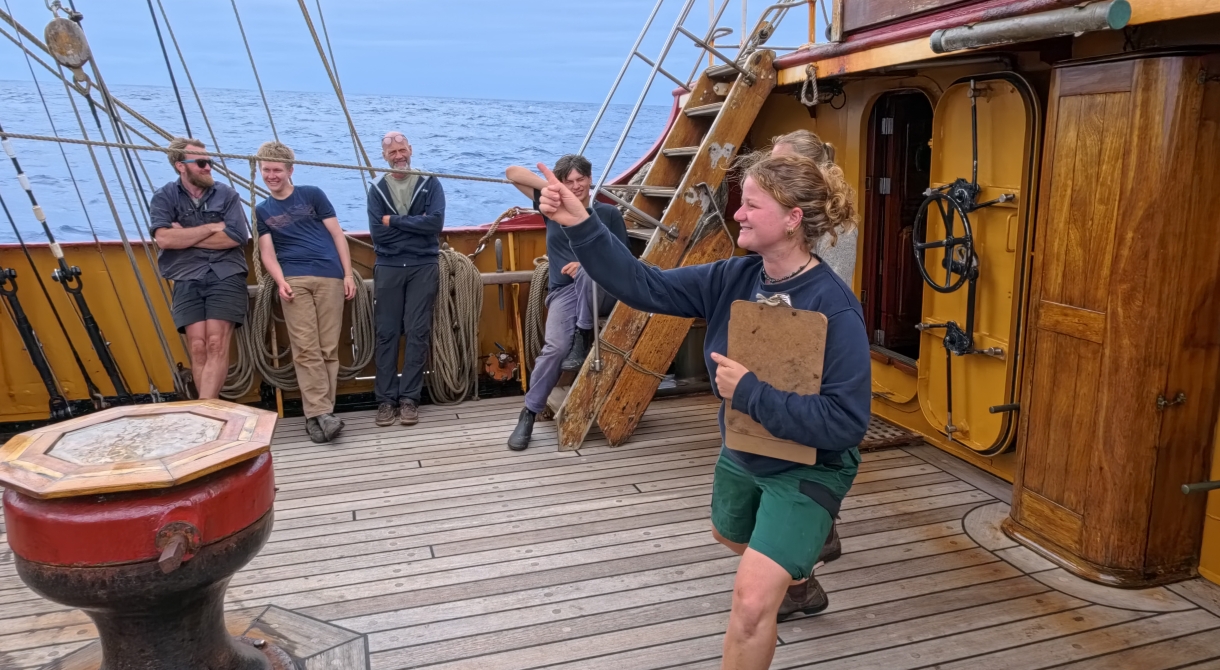 Crossing the date line