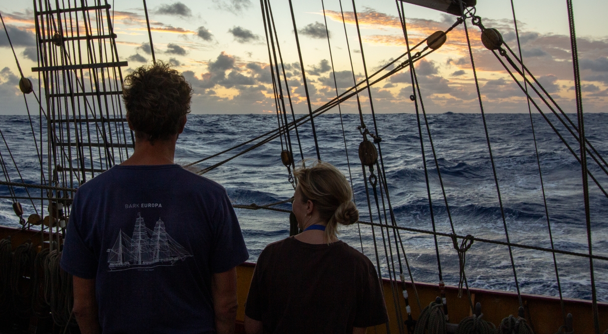 Sailing between Tonga and Auckland
