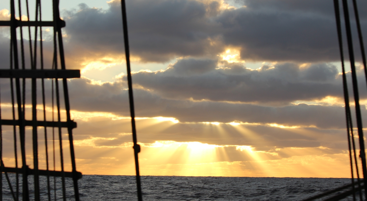 Sailing between Tonga and Auckland