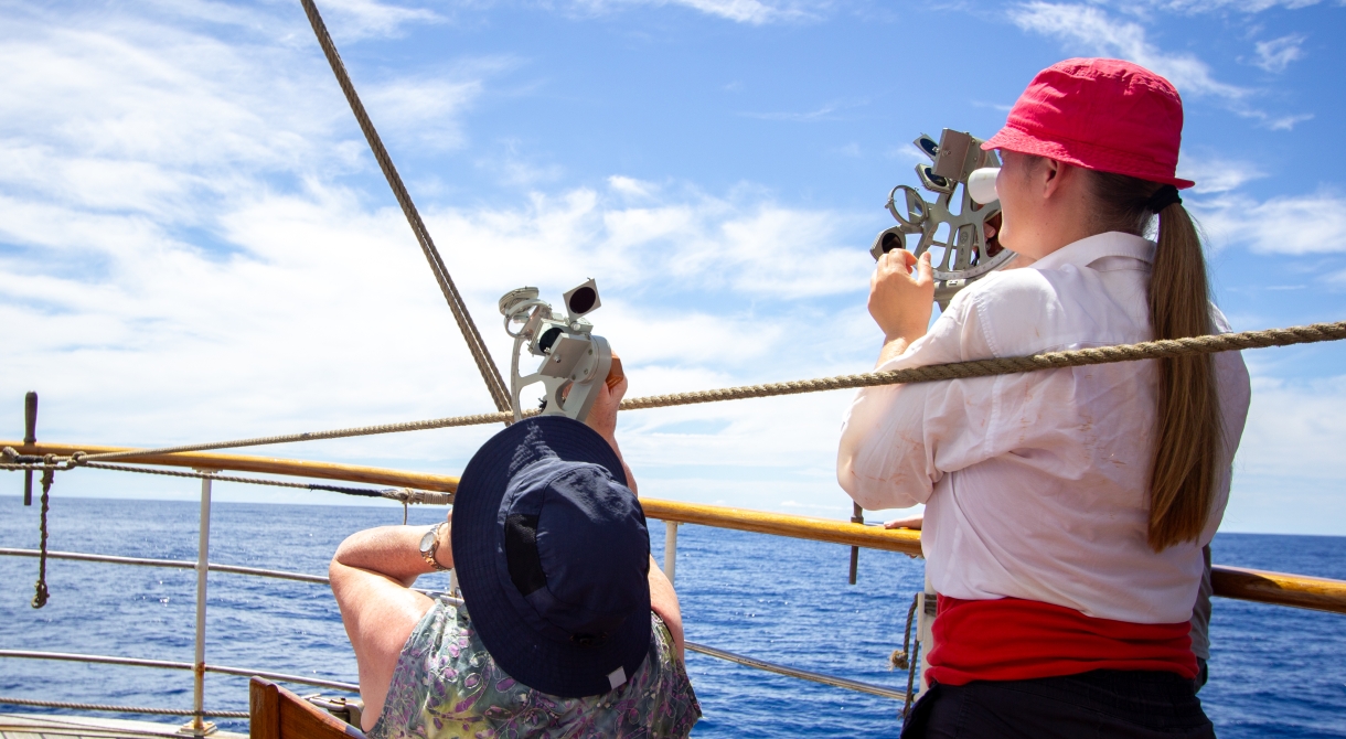 Sailing from Tonga to Auckland Bark EUROPA