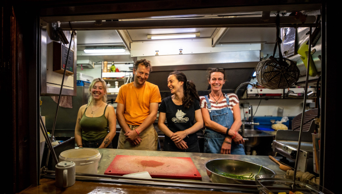 Galley - Meals on board